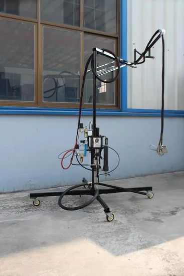 Fiberglass Resin Chopper Roving Spraying Machine FRP Spray Machine with Gun 