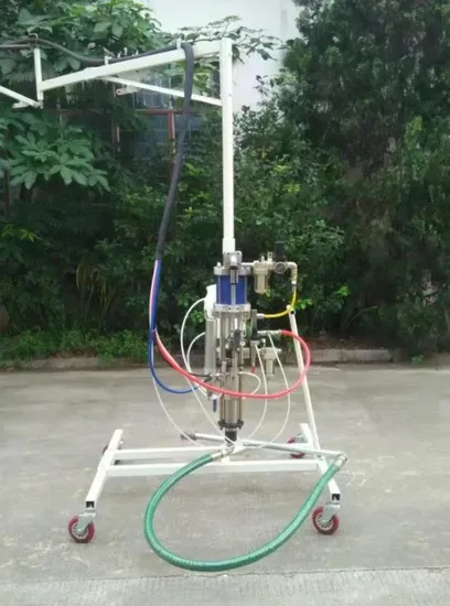 Fiberglass Chopper Resin Spray Machine with Gun Resin Spraying Machine 