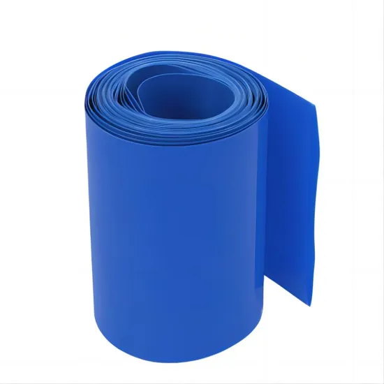 Blue PVC Heat Shrink Tube Lithium Battery Packaging Film Width 7mm~625mm 