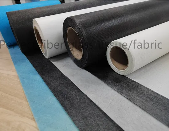Black Fiber Glass Mat Fiberglass Chopped Strand Mat Thermal Insulation 