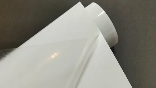 Matt PVC Self Adhesive Cold Laminate Film Wide Format Digital Print Protective Film 