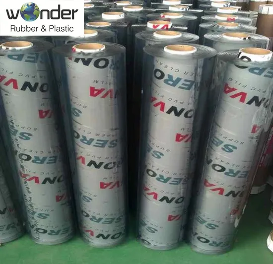 High Quality Furniture Protective Packaging Film Transparent Soft PVC Sheet Super Soft 0.15mm Thickness PVC Film 