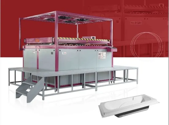 Arris Single Position Automatic Vacuum Forming ABS/PMMA/Acrylic Sheet Machine for Bathtub by Electronic Heating 2000mm X 1600mm Acrylic Sheet Machine 