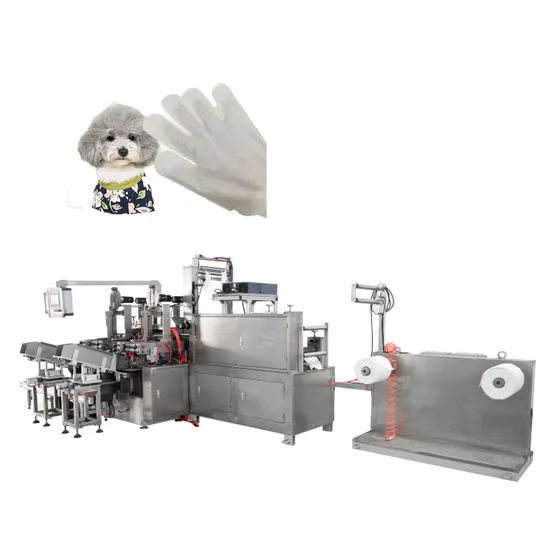 Fully Automatic and Efficient Bathtub Scrubbing Towel Pet Grooming Gloves Making Machine 
