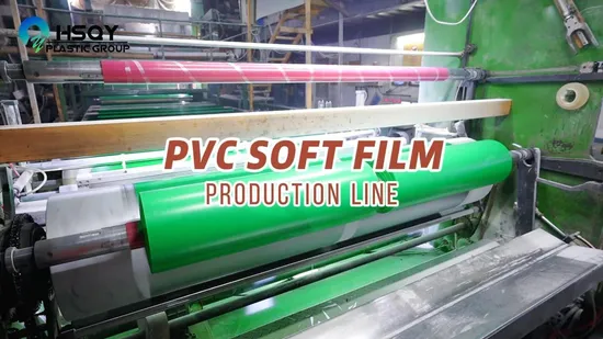 Transparent Super Clear Calendered Soft Touch PVC Plastic Film 